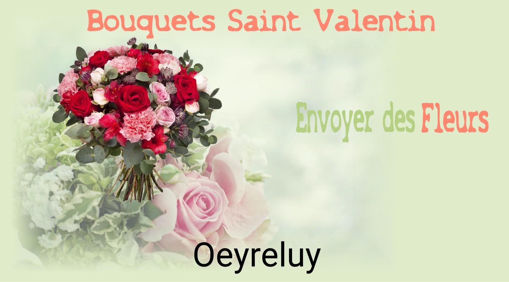 Roses de Saint-Valentin livrées à Oeyreluy
